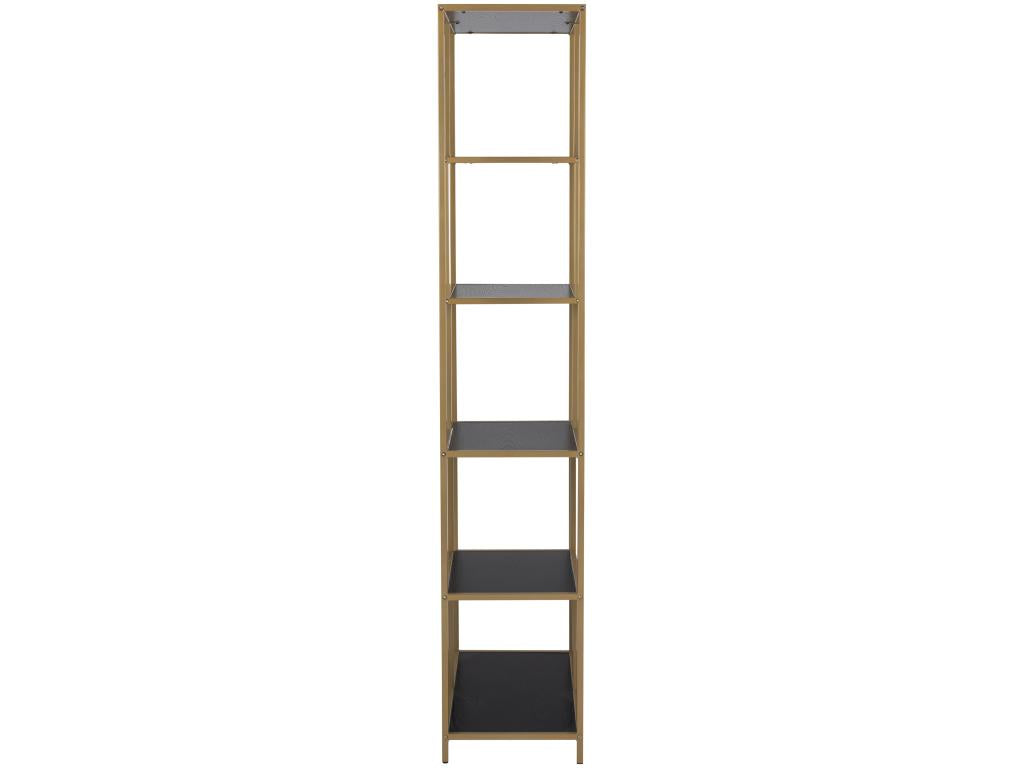 Sea Bookshelf with 4 black storage shelves. SKVW65324