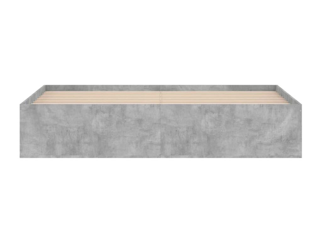 Dormeva DWRR82148 Concrete Grey Bed Frame 180x200 cm