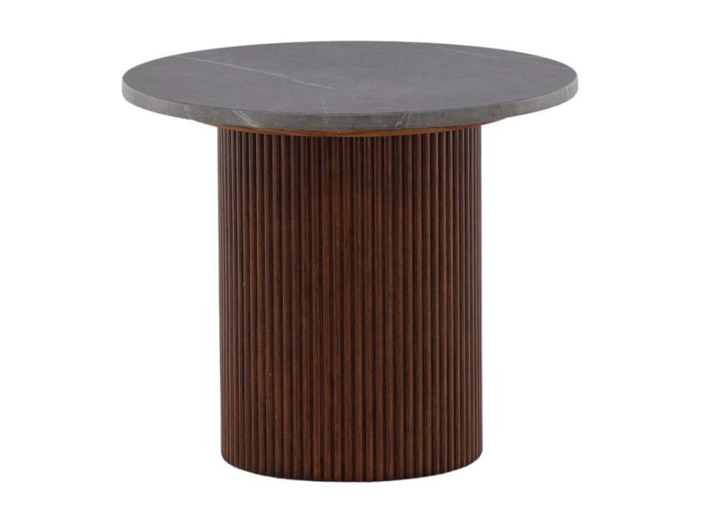 Dormeva coffee table/side table in walnut finish. DEXYM49408