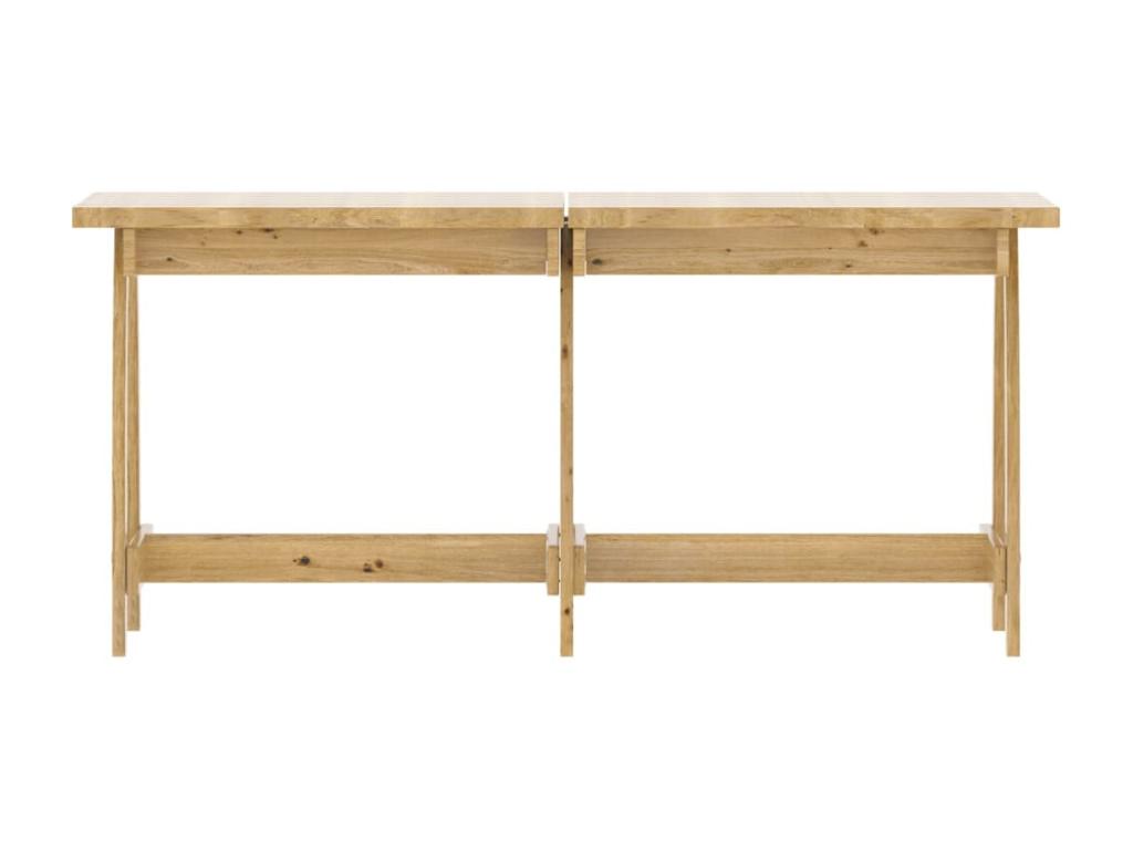 5-piece garden dining set, impregnated pine wood, OKZE19442