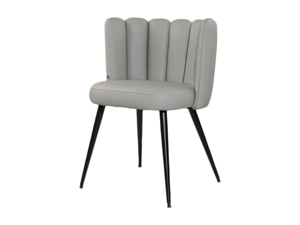 Chair - Grey leather - Dormeva NVTU05808