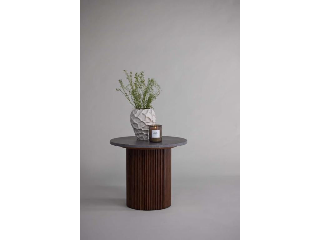 Dormeva coffee table/side table in walnut finish. DEXYM49408