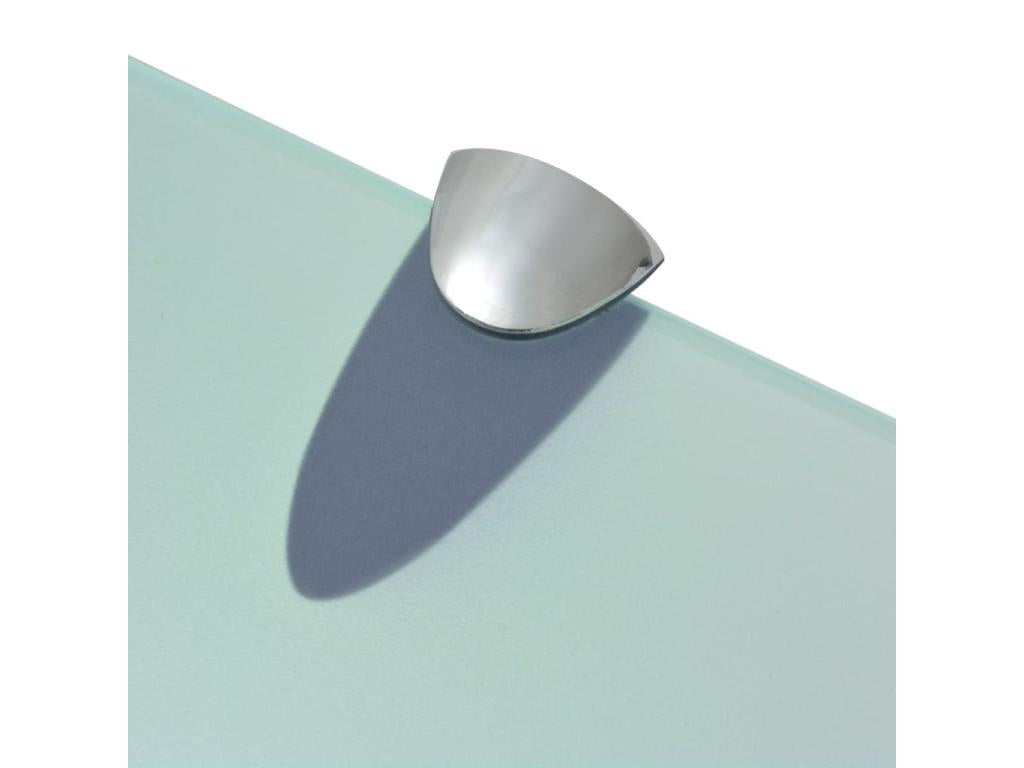 Glass cabinet shelf, designer furniture, 40x20x0.8 cm, 2702144/ 2 XTHV89534
