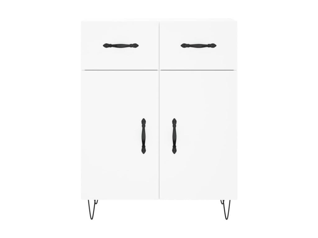 White sideboard 69.5x34x90 cm engineered wood IWQF94820