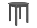 Grey coffee table 45x40 cm Solid pine wood GKJB16617