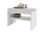 Rectangle Coffee Table 2 Niches White 54 cm MFAY92784