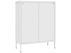 White drawer cabinet 80x35x101.5 cm, steel, MOHI80205