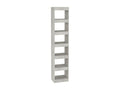 Bookshelf/Room Divider, Concrete Grey, 40x30x198 cm, DPKO38198