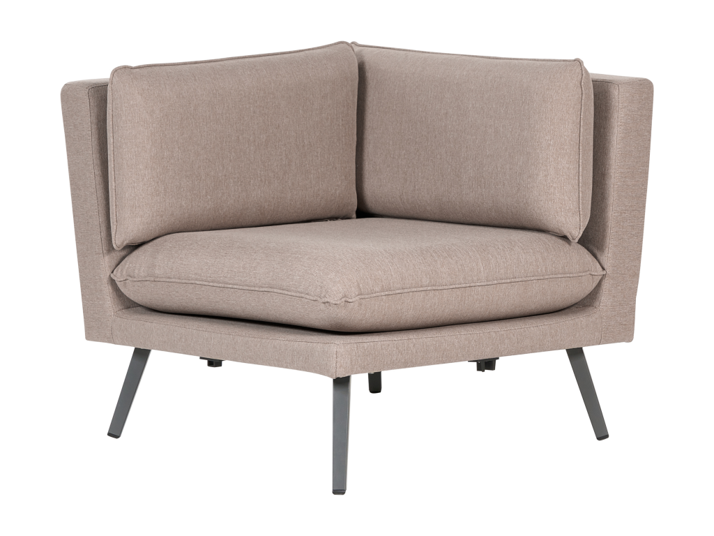 Dormeva Beige 5-Seater Corner Garden Sofa ZUQC79910