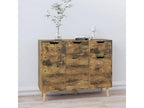Smoked Oak Buffet 90x30x72 cm Chipboard PDAF33474