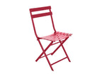Lysvia folding metal chair ZJQY71358
