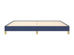 Blue Bed Frame 200x200 cm Fabric KGLW12596