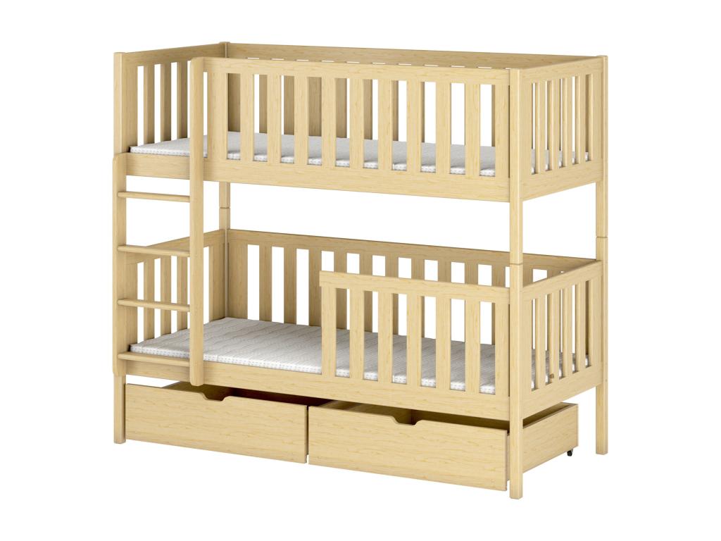Dormeva BB014 Bunk Beds 80x190 cm Beige NDQK21588