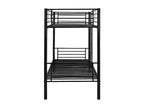 Lysvia Bunk Bed - 90x190 cm - Metal - Black FNSG32383