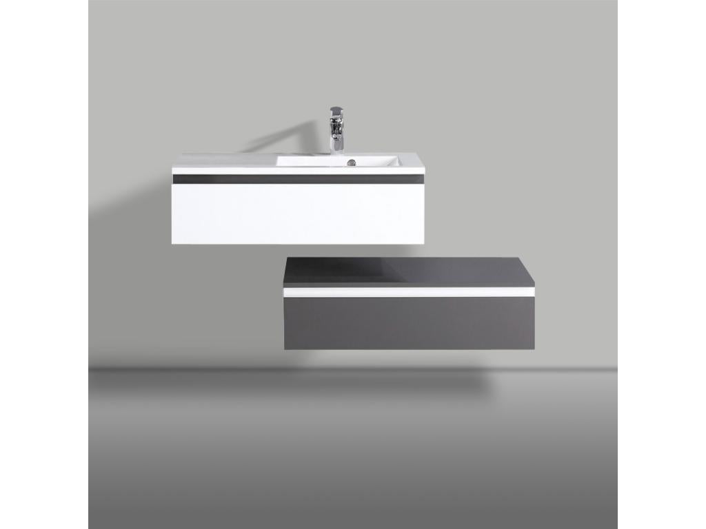 Dormeva VAGU01445 90cm Grey and White Bathroom Set