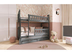 Dormeva BB013 Bunk Beds 80x170 cm Graphite BMJN98035