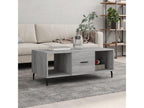 Lysvia coffee table, grey, 102x50x40 cm, engineered wood, HLCY54380