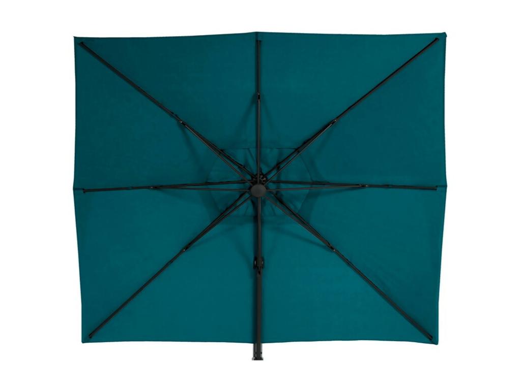 Dormeva offset tilting rectangular parasol, duck blue, Dormeva VAED82710