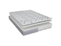 160x200 cm Foam Mattress and Bed Base - Dormeva - Firm Support - Disassembled Bed Base - Concrete DHRV30678