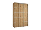 Dormeva 4 Sliding Door Wardrobe 235.2/160/45 3 Doors Dormeva/Silver JISQ57501