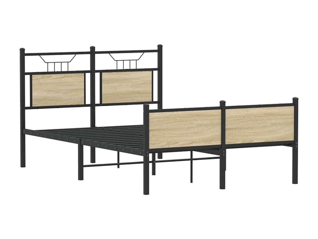 Dormeva oak bed frame without mattress 120x200 cm PTDB51986