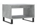Concrete grey coffee table 60x50x40 engineered wood ZXCV14841