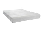 Le Cajoleur foam mattress set with Lysvia grey bed base and legs 140x190 RPJR21110
